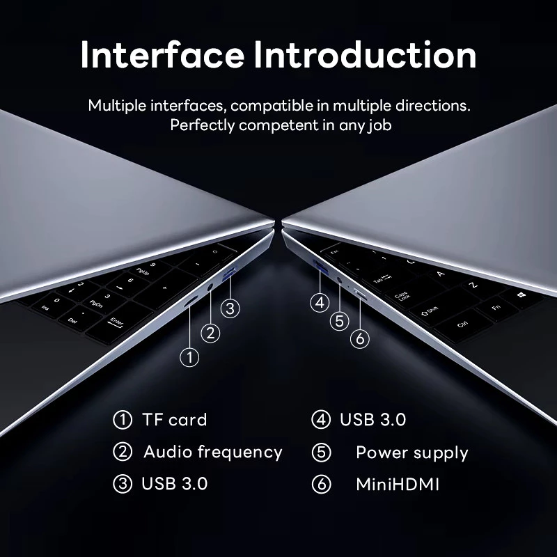 เปิดตัวผลิตภัณฑ์ใหม่Fingerprint Uniock Notebook Windows 11 Pro 15.6 นิ้วคอมพิวเตอร์แล็ปท็อป PC Gamer Intel Core i7 8500Y Office Study Gaming แล็ปท็อป i7 thumbnail 9