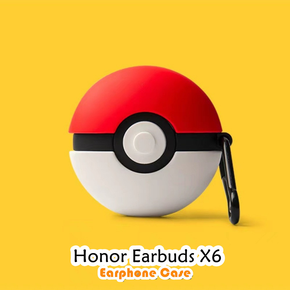 คุณภาพสูงสําหรับ Honor Earbuds X6 Case Casing Soft Silicone Headphone Case Creative Cartoon NO.2