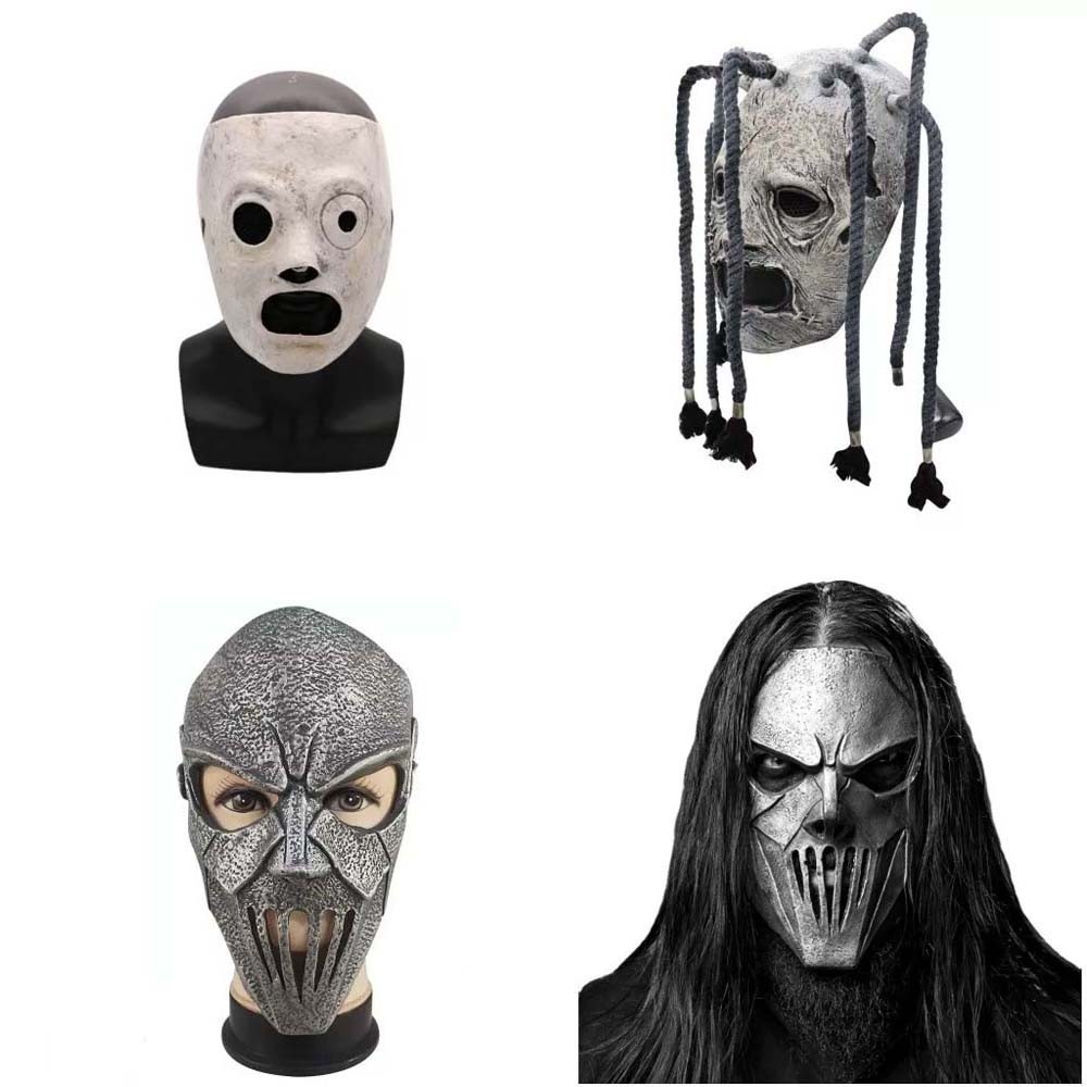 Slipknot Mask Costume Cosplay Latex Helmet Halloween Unisex Prop