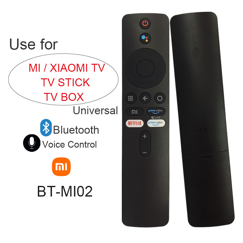 [รีโมทคอนโทรลสากล] เหมาะสําหรับ XIAOMI TV/TV BOX + Bluetooth Voice Remote Control + Universal All XI
