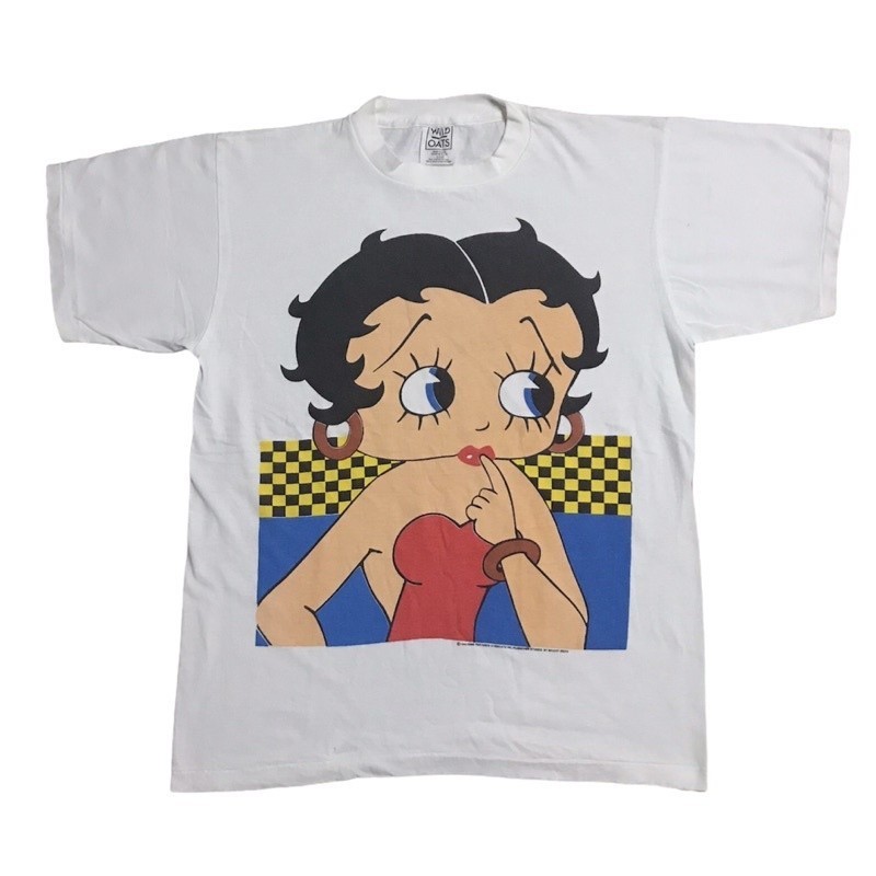 2024เสื้อยืดการ์ตูน 90’ BETTY BOOP’ Size’ L / XL 450฿ vintageSIZE S-5XL