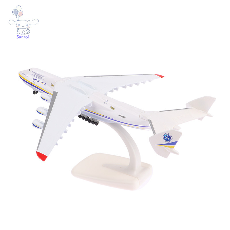 [San] 1:400 An-225 เครื่องบินรุ่นของเล่น 8 นิ้วทาสี Miya Transporter รุ่น POP