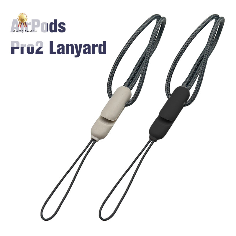 Pengatao12 1 ชิ้นสําหรับ Airpods Incase Lanyard Anti-lost เชือกสําหรับ Airpods Pro 2nd Generation สายรัดล้างทําความสะอาดได้ Anti Drop กล่องชาร์จ Lanyard Tpu คุณภาพสูงใหม่