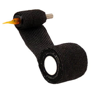 1 PC ทิ้ง Self-กาว Flex ผ้าพันแผลยืดหยุ่นเทปสําหรับ Tattoo Handle Grip Tube Wrap ข้อศอก Stick Tatu อุปกรณ์เสริม 5*450 ซม.