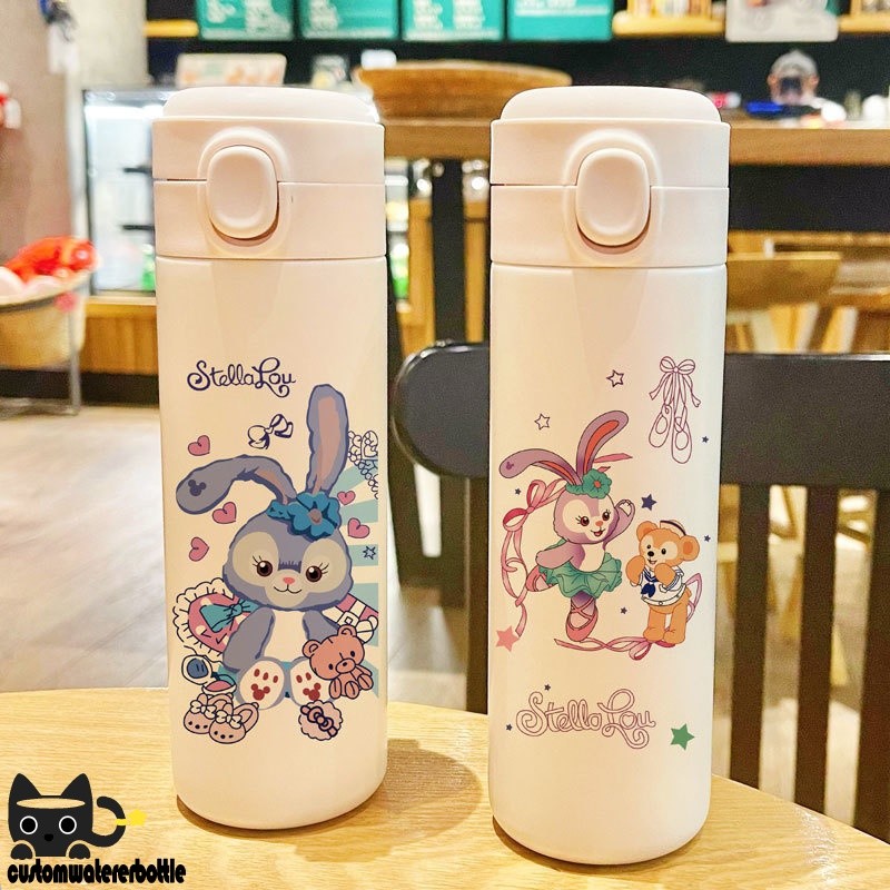 การ์ตูนการ์ตูนอะนิเมะถ้วยน้ําน่ารัก Star Dew ins High-value นักเรียน Thermos ถ้วยแบบพกพา 304 ถ้วยสแต
