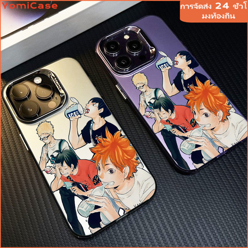 Haikyuu หรูหราเคสยาก เคสซัมซุงA05s A15 A23 A52 A51 SamsungA23 A25 A12 A13 A14 A30 A32 A33 A34 A20s A50 A10s เคสการ์ตูน
