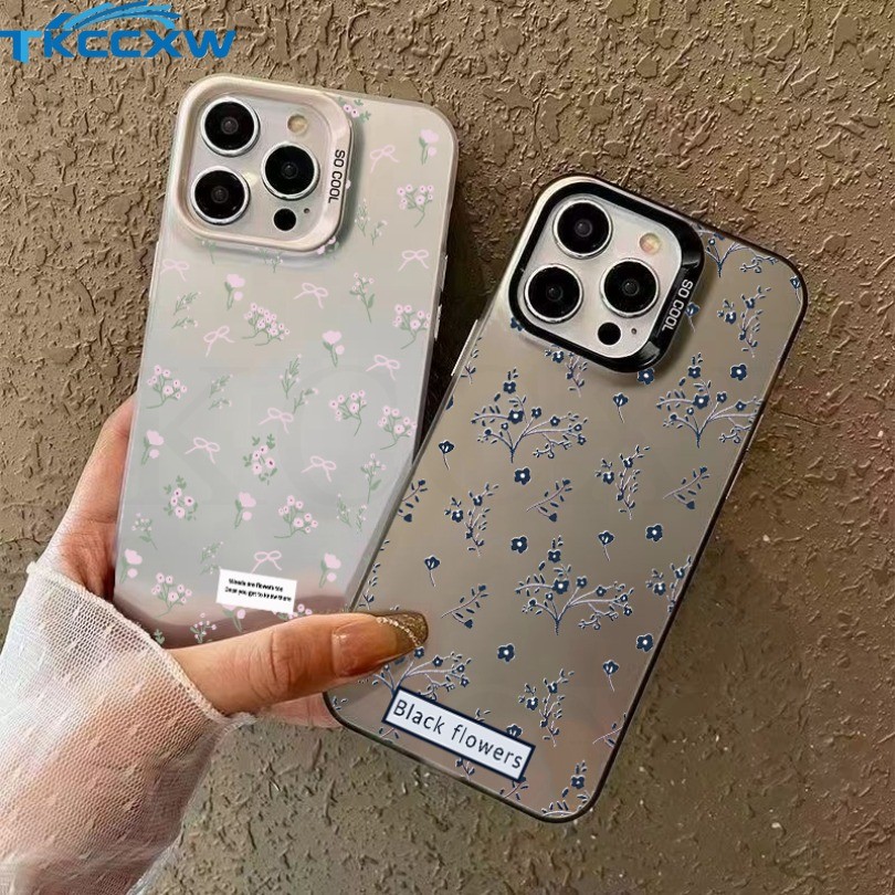 Mallสีขาวดอกไม้insอินเทรนด์frostedเคสโทรศัพท์สําหรับoppo A57 A77 A77S F5 F7 F9 F11 Pro F1Sค้นหาX7 X6 X5 Pro X7 Ultraกรณีพรีเมี่ยมกันกระแทกปกหลัง