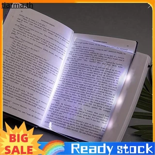 Tiarma ไฟอ่านหนังสือการมองเห็นกลางคืนแบบแผงแบน LED, ไฟอ่านหนังสือป้องกันดวงตา ไฟอ่านหนังสือกลางคืนของนักเรียน