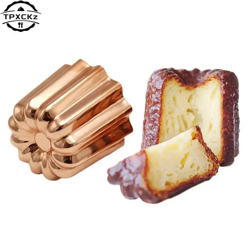 Mini Cannele Mold Cupcake Pan Muffin Tray Cake Mold Non-stick DIY Cake Muffin Baking Tool Cake Pastr