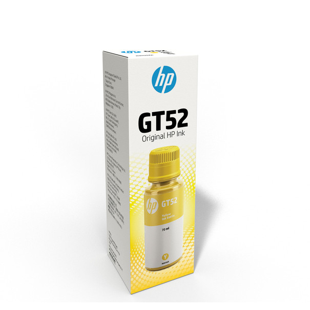 HP หมึกอิงค์เจ็ทชนิดเติม GT52 สีเหลือง