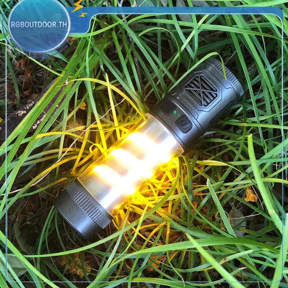 จัดส่งในกรุงเทพฯ Camping Light ไฟฉาย USB ชาร์จไฟฟ้า Bug Zapper สําหรับเดินทางกลางแจ้ง