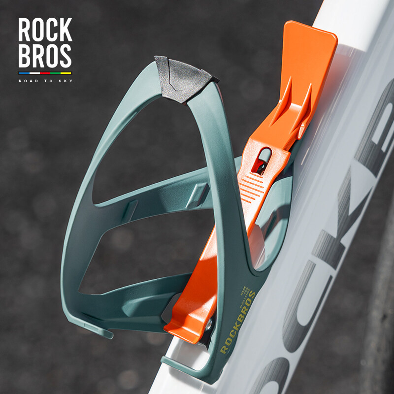 Rockbros Road To Sky กรงขวดจักรยาน Solid ทนทานพร้อมยาง Pry ชั้นวางขวดน้ําน้ําหนักเบา MTB จักรยานเสือหมอบอุปกรณ์เสริม