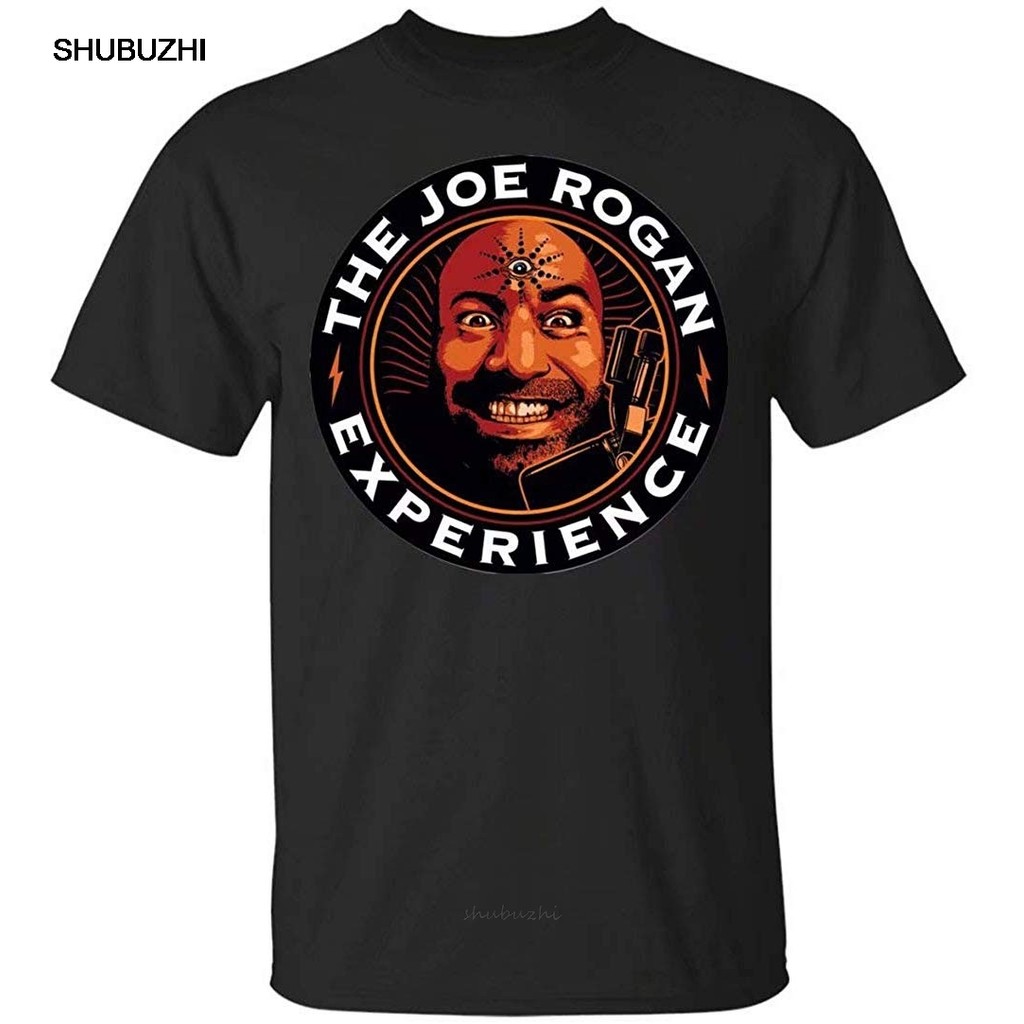 The Joe Rogan Experience Mens Tee ตลก T เสื้อผู้ชายกราฟิก Retro Tops TEE เสื้อ