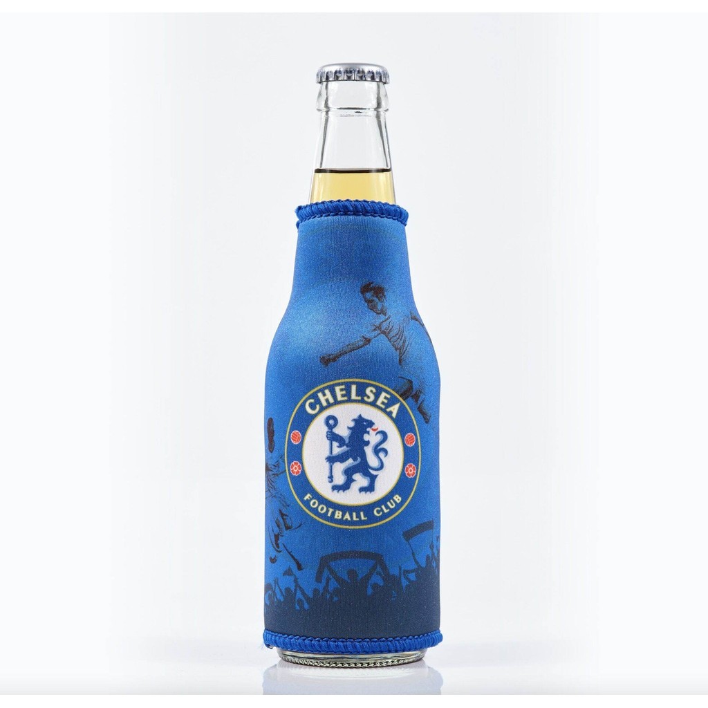 beer, Condom, cooler, holder, koozie Chelsea FC ปลอกหุ้มขวดเบียร์เก็บความเย็น