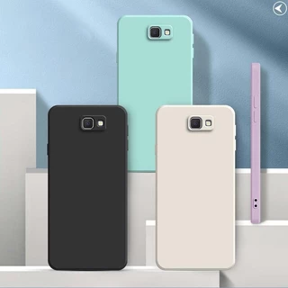 เคส Samsung J7 Prime สีทึบ Samsung J7 Prime เคสซิลิโคนป้องกันการตกสีธรรมดาเรียบง่าย YT