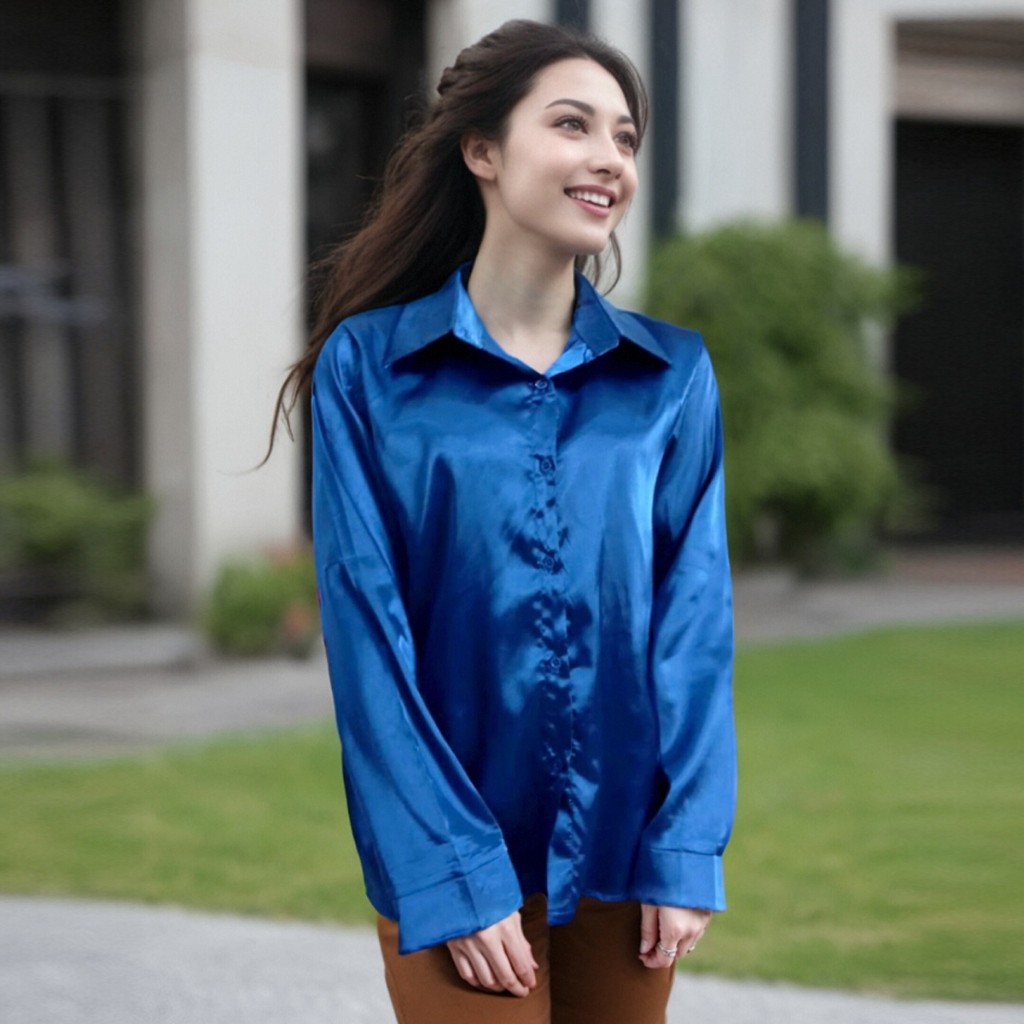 เสื้อเชิ้ตผู้หญิง ดีไซน์เก๋ สำหรับซัมเมอร์ ราคา ถูกที่สุด ดีลบีเคเค แกลเลอรีภาพที่ 4