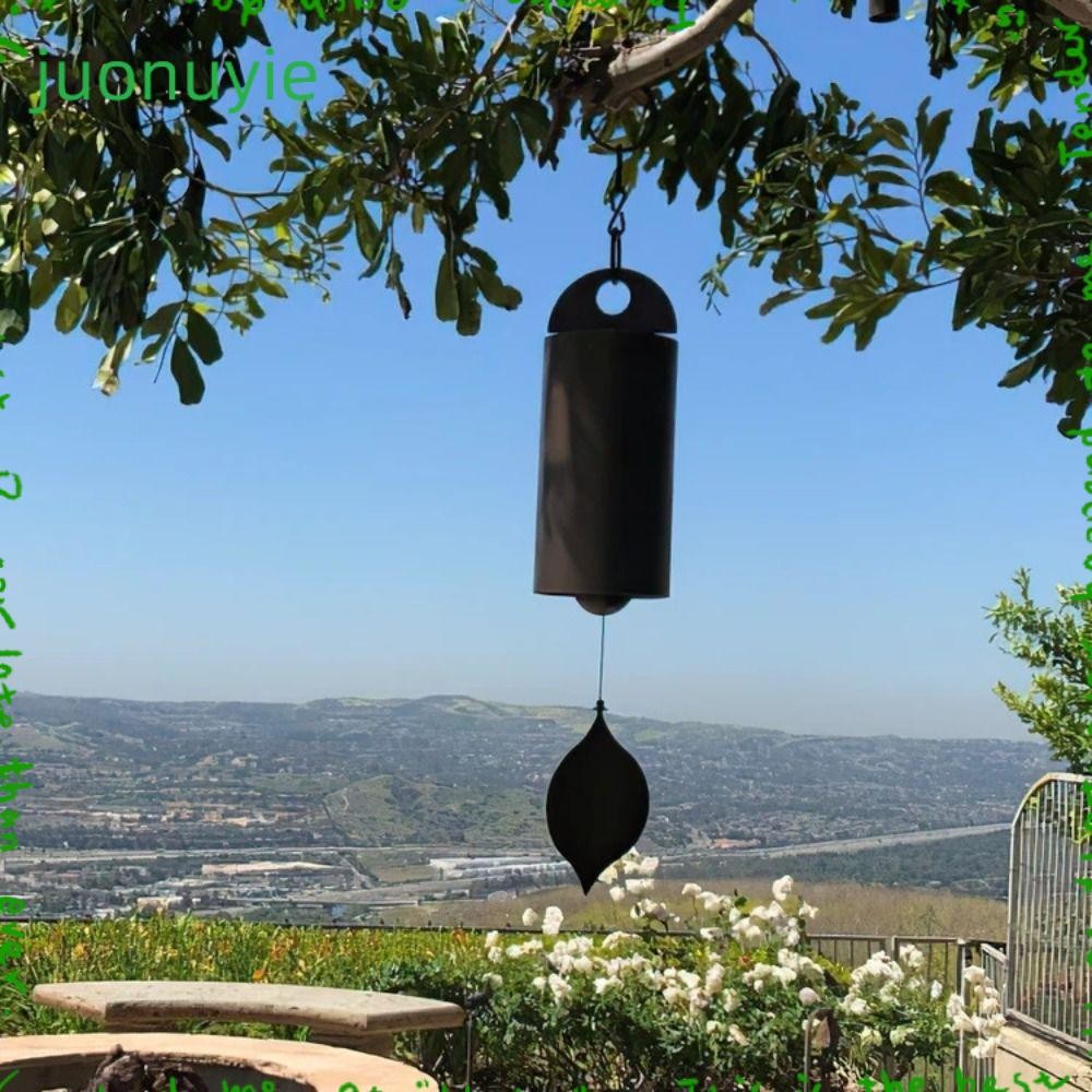 Juonuyie กระดิ่งลมโลหะโบราณ, เครื่องประดับแขวนตกแต่ง Deep Resonance Windchimes, ของขวัญลานกลางแจ้ง Serenity Bell