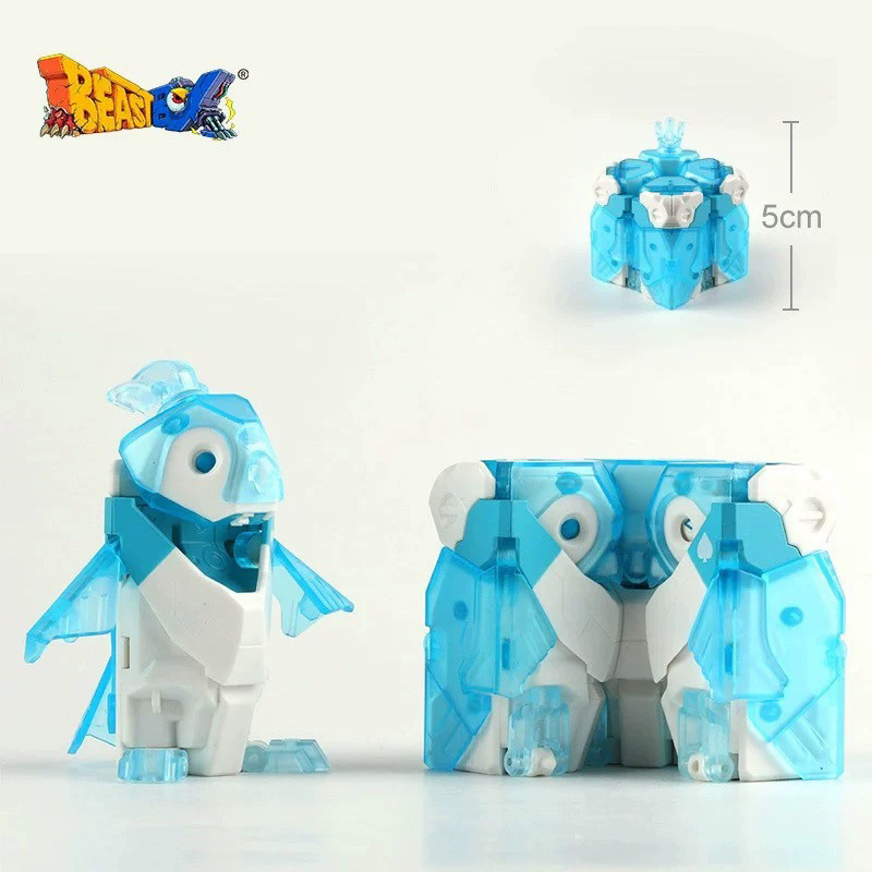 52TOYS Beast Box Series BEASTBOX Glacier Penguin Changlong Series Penguin Blue Whale Shark White