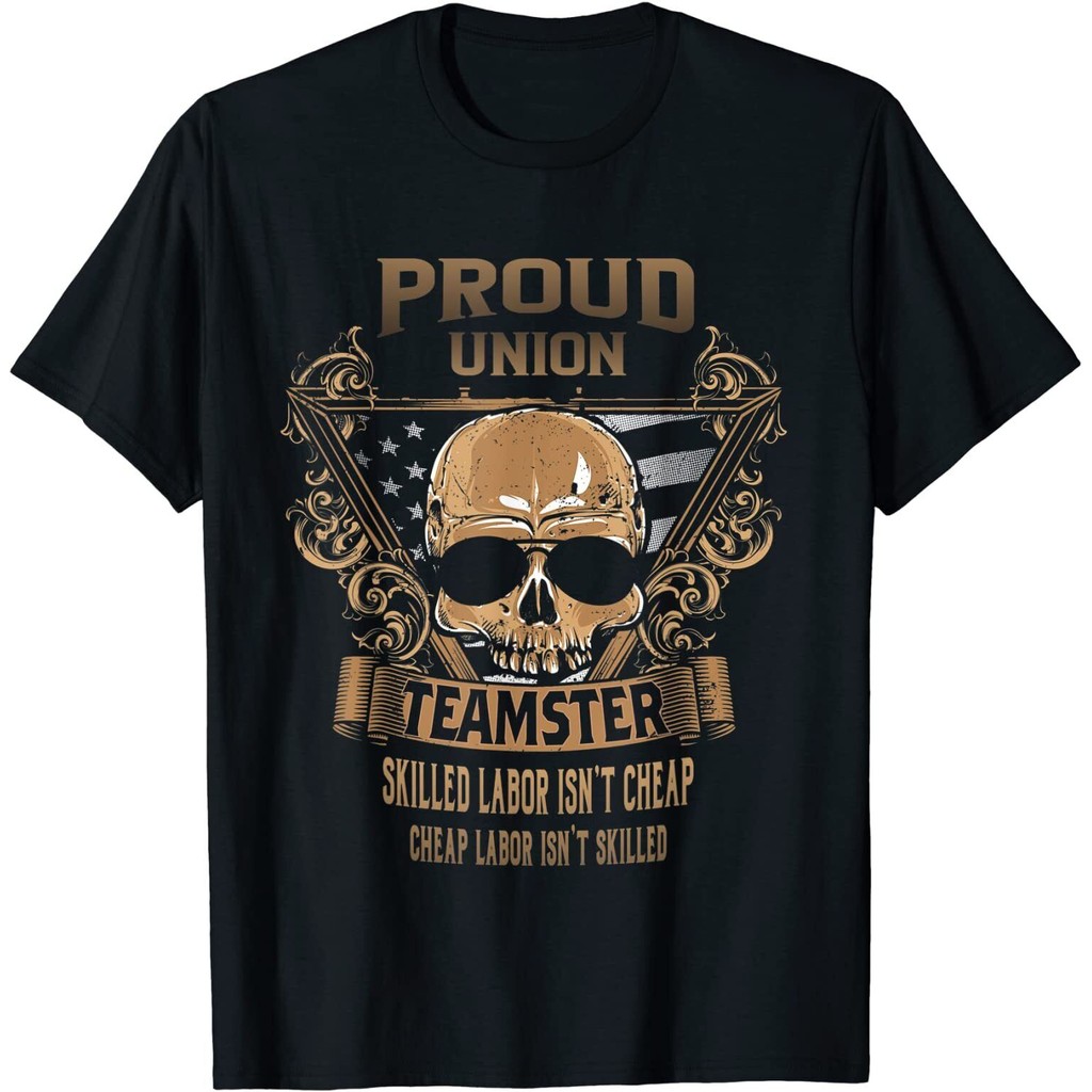 New Limited Union Teamster - เสื้อยืด Proud Union Worker