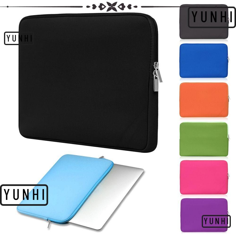 Yunhi กระเป๋าแล็ปท็อปแฟชั่นสีสัน Liner Soft กระเป๋าโน๊ตบุ๊คกันน้ําสําหรับ Dell Asus 11 13 14 15 17 นิ้ว