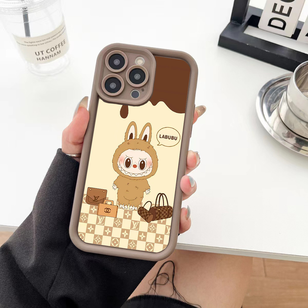 เคส infinix 40i 40 PRO Hot 50i 50 Hot 30i Hot 30 PLAY Hot 30 4Gสมาร์ท 9 สมาร์ท 8 PROสมาร์ท 7 DY06 Labubu Soft Angel Eyesเคสโทรศัพท์