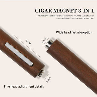 【Local】3 In 1 Strong Cat แม่เหล็ก UV/LED เล็บเจล Double-head Magnetic Stick Magnetic Rod แม่เหล็กแมวเล็บเครื่องมือเล็บ
