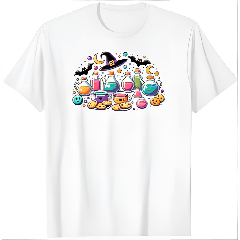 Cute Halloween Potions Cookies For and Halloween Lovers T-Shirt
