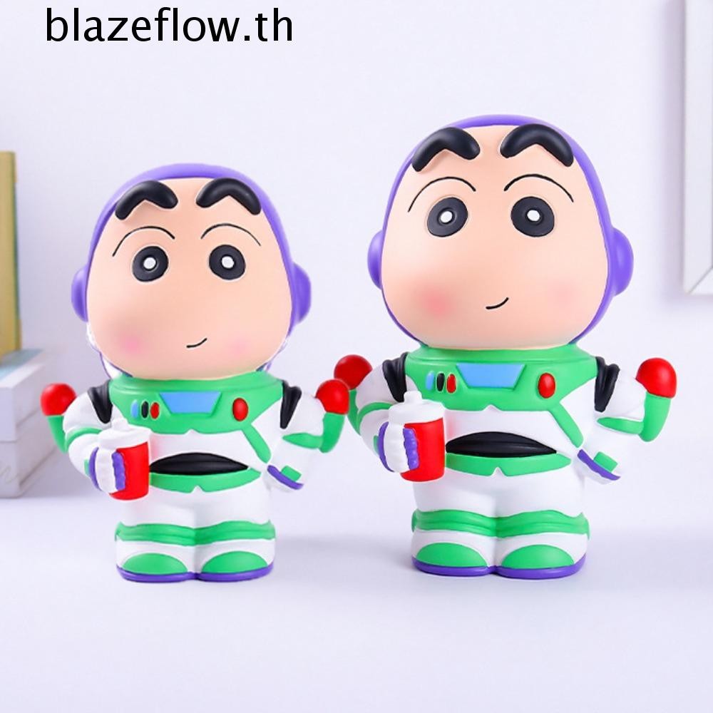 Blazeflow กระปุกออมสินเครยอนชินจัง, โมเดลถังออมทรัพย์ กล่องเงินเครยอนชินจัง, กล่องเงินเงินตู้เซฟตกแต่งอะนิเมะขนาดใหญ่เครยอนชินจังกล่องเก็บเด็ก/เด