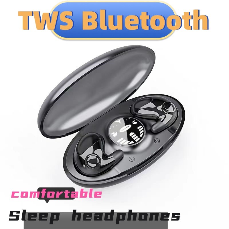 Tws Mini หูฟังไร้สาย 5.3 หูฟัง Sleep หูฟังตัดเสียงรบกวนหูฟังกันน้ําหูฟังพร้อมไมโครโฟน HIFI สเตอริโอเพลงชุดหูฟัง
