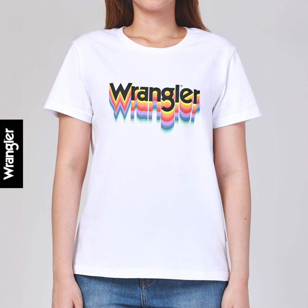 💖พร้อมส่ง💖 WRANGLER เสื้อยืดแขนสั้นผู้หญิง คอลเลคชั่น Wrangler For All รุ่น WR S524WTSSN51