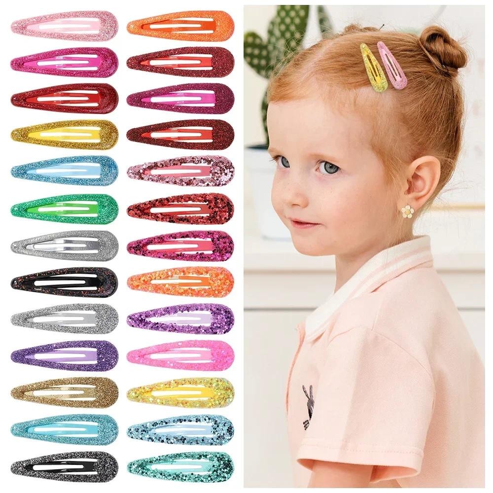 ชุดHairpinsเรขาคณิตโลหะ Kawaii 30pcs สำหรับผู้หญิง กิ๊บติดผมและBarrettes สไตล์Headdress