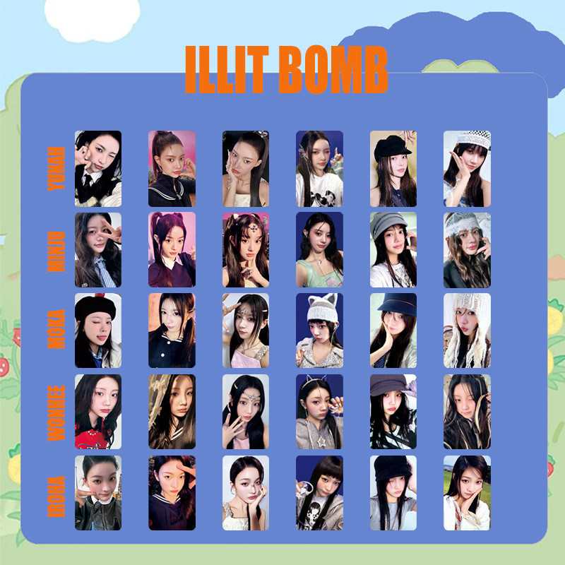 LILIT BOMB GLLIT MEMBERSHIP การ์ด Lomo LIGHT STICK อะคริลิค Key แหวน ILL LIKE YOU อัลบั้ม BETWEET HM