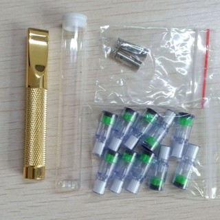 ทองเหลืองผู้ถือบุหรี่กรองสุขภาพกรอง ทาร์ ผู้ถือบุหรี่ท่อผู้ช…