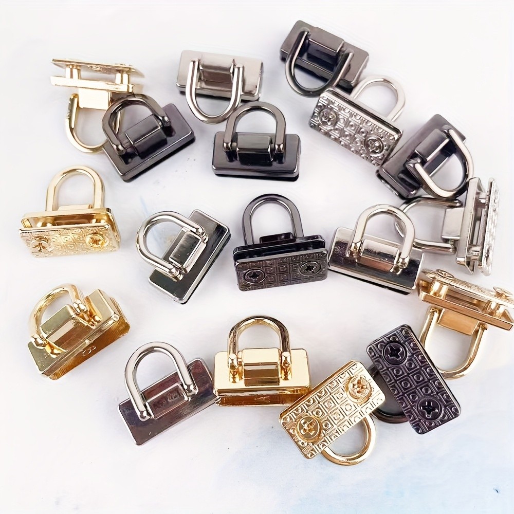 เอ็มแอนด์เค ▏4ชิ้นที่ถอดออกได้ออกแบบแหวนด้านข้างกระเป๋าที่มีแหวนด้านข้างหัวเข็มขัดกระเป๋าถือ ง แหวนอุปกรณ์เสริมหนังเครื่องมือการผลิต