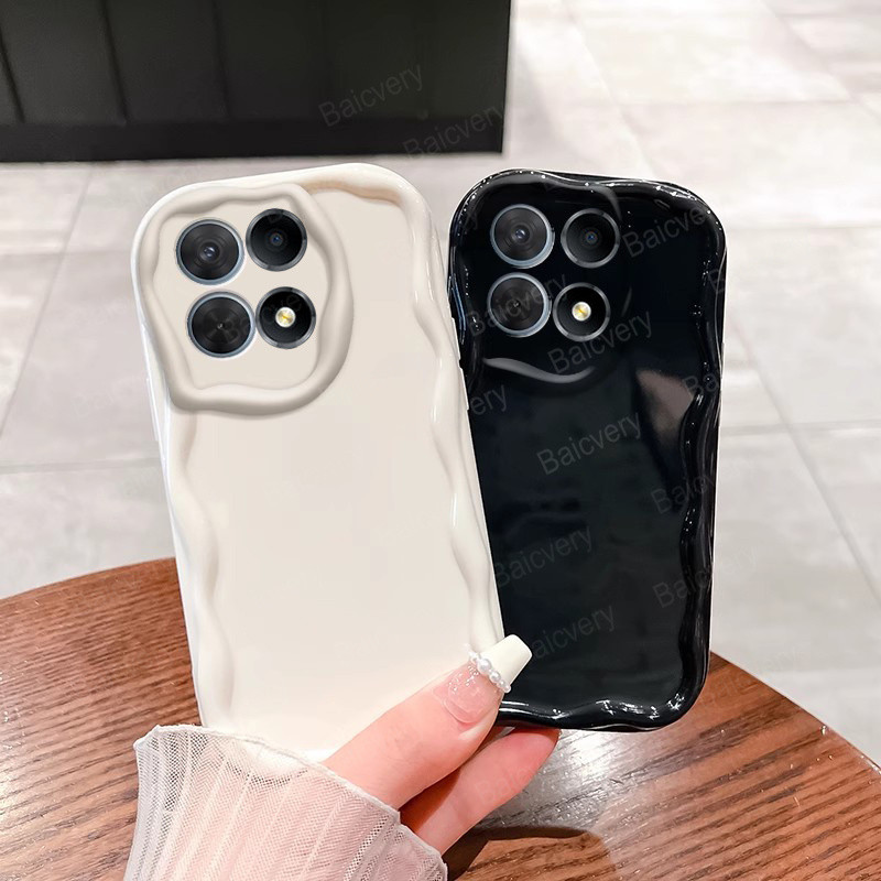 สําหรับ Honor X7C / X7D / 400 สมาร์ท / 200 สมาร์ท Ripple Border TPU เกราะป้องกัน Anti-Drop ฝาหลัง