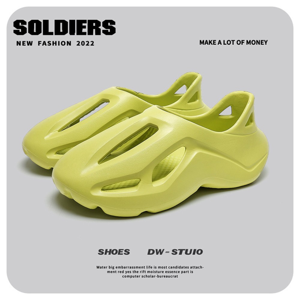 wing Sewing Sewing Sewing Sewing รองเท้าผู้ชายฤดูร้อนที่นิยมในโลกออนไลน์ชายหาดกันลื่นพื้นหนาแฟชั่นรอ