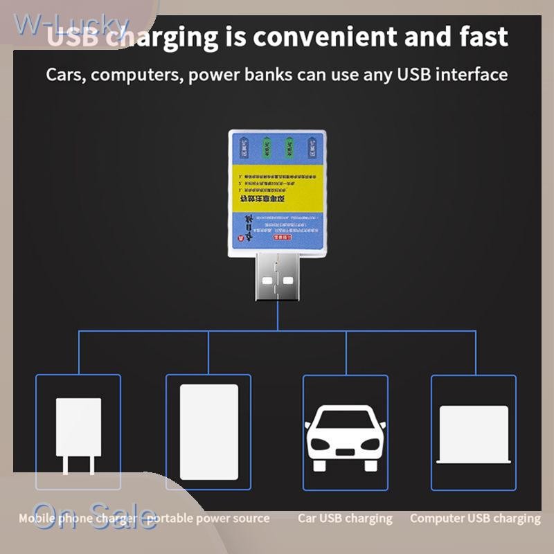 W-Lucky Float CR425 เครื่องชาร์จ USB อุปกรณ์ชาร์จชุดว่ายน้ําตกปลาตกปลาปลุกตัวบ่งชี้กัด - รูปที่ 7