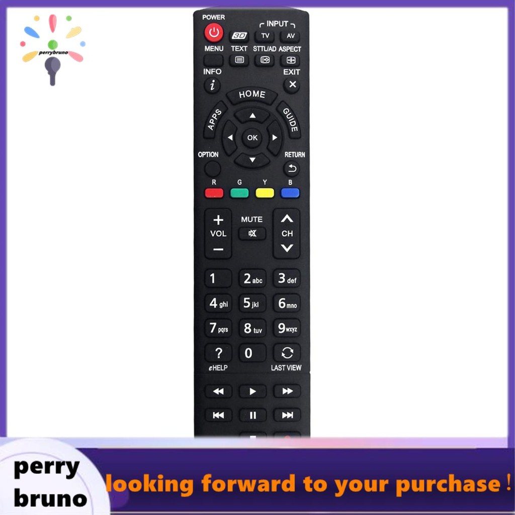 เปลี่ยน N2QAYB000933 รีโมทสําหรับทีวี TH-60AS700A TH55AX670A TH60AS740A TH-60AS700Z TH-55AS670A TH-5