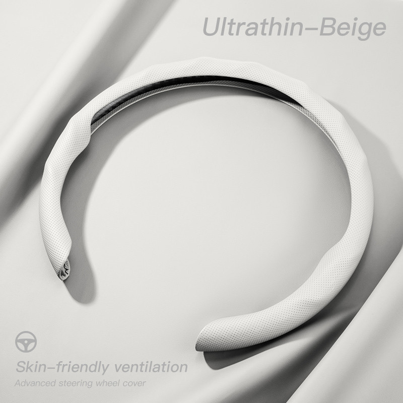 ที่หุ้มพวงมาลัยรถยนต์ DIY Hand-stitched Soft Black Suede สําหรับ Hyundai Genesis Coupe Rohens Coupe 