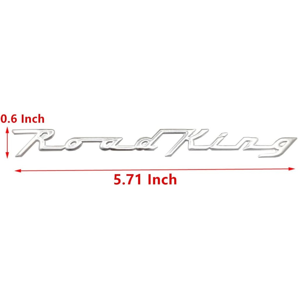 สําหรับ Harley Davidson Road King FLHRC HRS CVO รถจักรยานยนต์ป้ายสัญลักษณ์ 2PCS 105/110th Anniversar