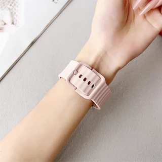 Original Connector สายซิลิโคนสําหรับ Samsung Galaxy Watch 8 40 มม.44 มม.8 คลาสสิก 46 มม.สายกีฬาสําหรับนาฬิกา 8 Series สายรัดข้อมือ