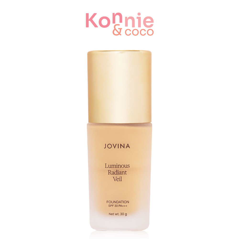 JOVINA Luminous Radiant Veil Foundation SPF30 PA+++ 30g โจวีน่า รองพื้นเนื้อบางเบา.