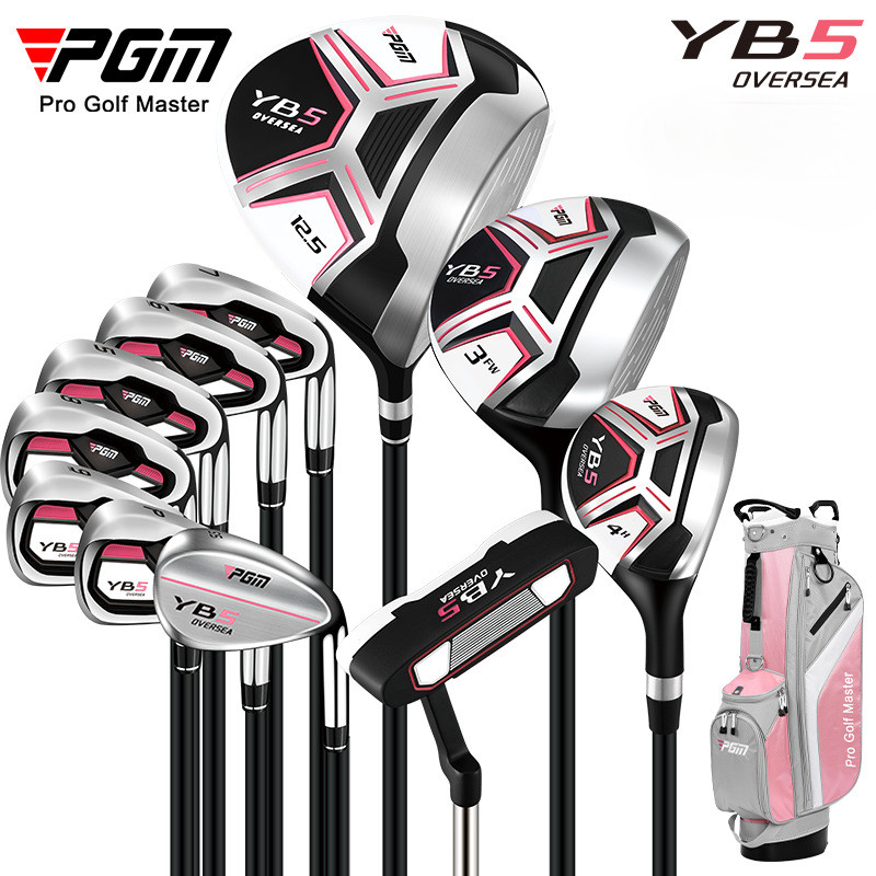 PGM LTG073 ชุดกอล์ฟผู้หญิงใหม่ชุดเต็มรูปแบบต่างประเทศชุดมือขวารวม 11 คลับเริ่มต้น