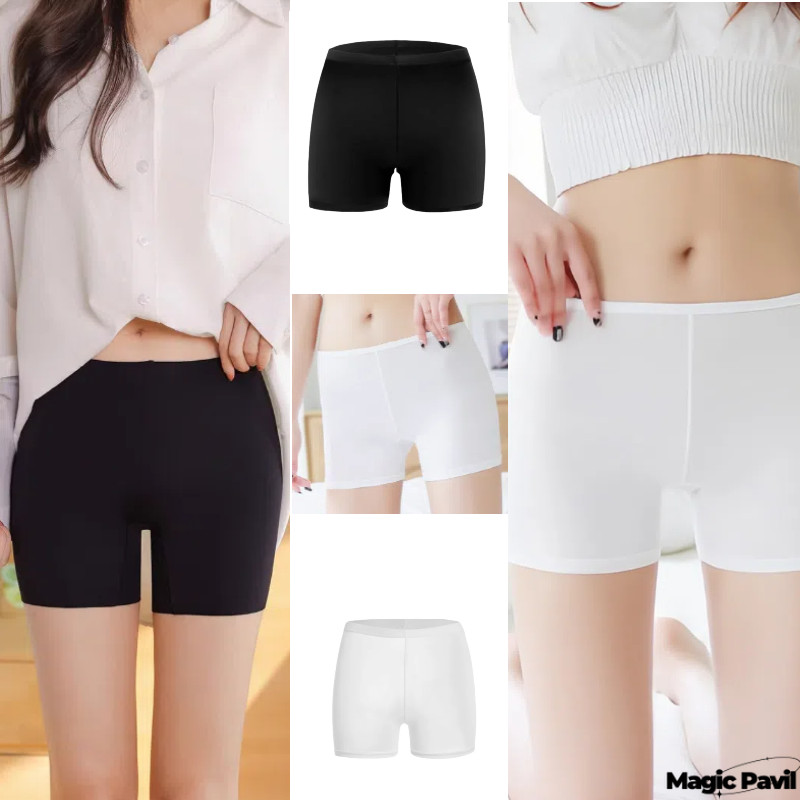 【Magic】พร้อมส่ง | 100% ผ้าฝ้าย ดันก้นเสียว เอวยืดได้ กางเกงขาสั้น GK
