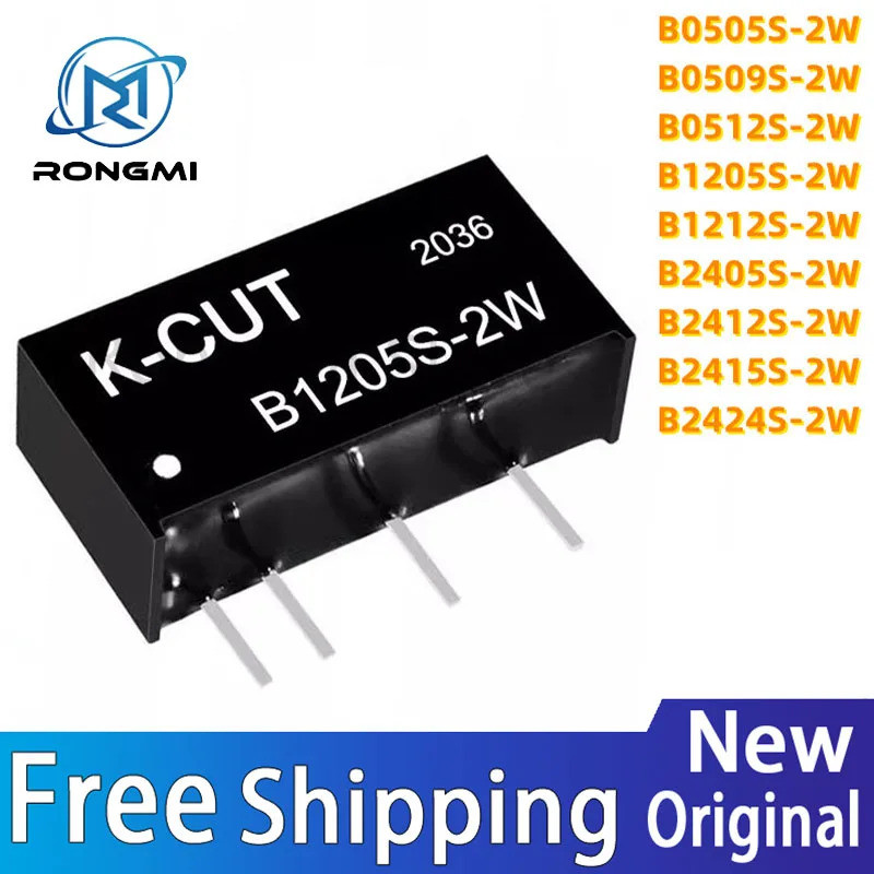 1-5PCS B0505S-2W B0505S B1212S-2W B12S B1205S-2W B1205S B2405S-2W B2405S 2W Isolated buck DC-DC โมดู