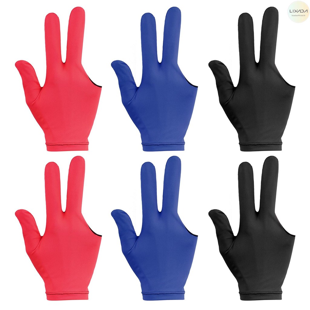 LIXADA ถุงมือสระว่ายน้ำ 3 ชิ้น/6 ชิ้น ขนาด 3 นิ้ว ยืดหยุ่น สวมได้ทั้งมือซ้ายและมือขวา