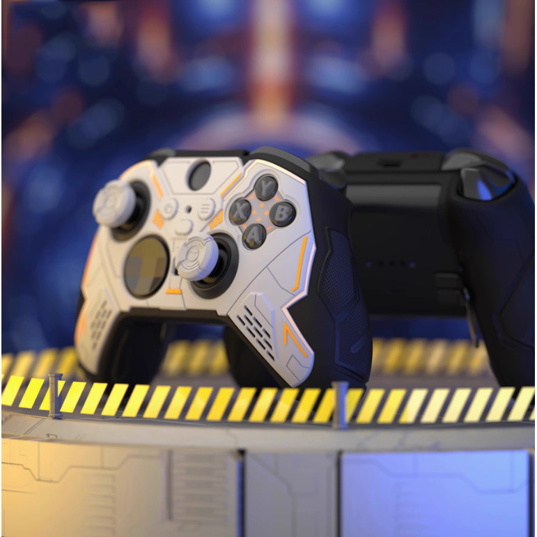 Grip Cover Skin สําหรับ Xbox Elite Series 2 & Elite Series 2 Core พร้อม Thumb Grips และสติ๊กเกอร์-สี