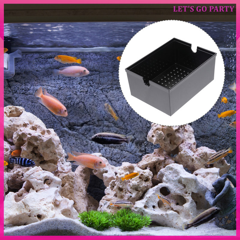 2 Pcs Tanks Drip Filter Box Aquarium Boxes Sump Anti-Overflow Baffle Design