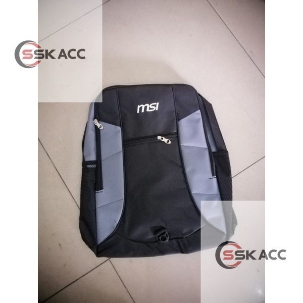 Laptop Backpack / School Office Backpack with 3 Zippers ยี่ห้อ MSI -COMPUTER
