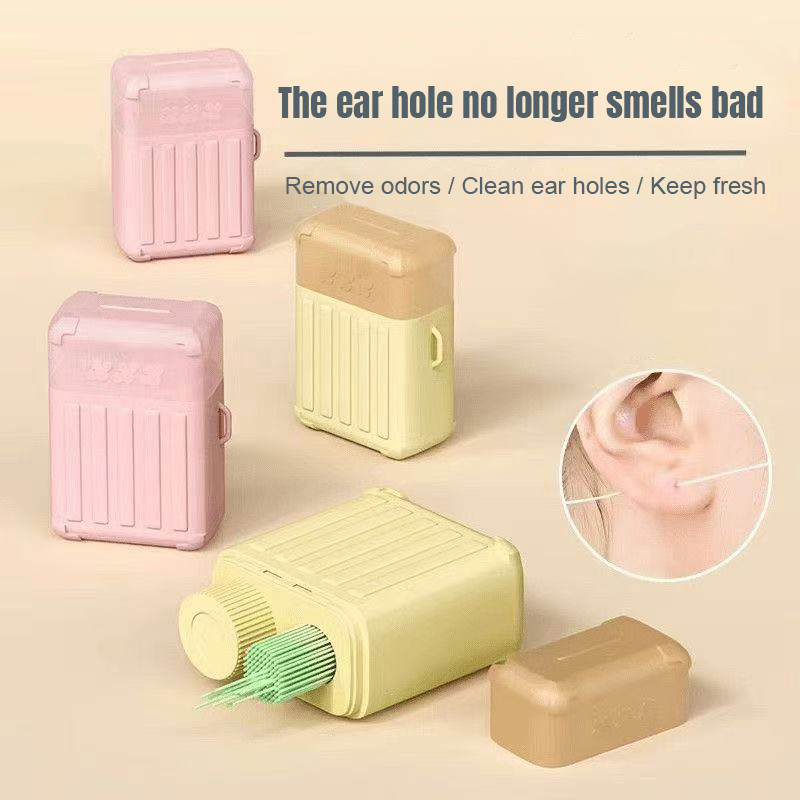 Gentle Ear Hole Cleaning Line Anti Blocking Odor Removal